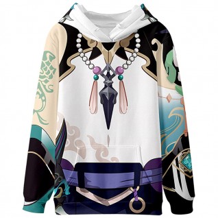 Game Genshin Impact Xiao 3D Print Hoodie