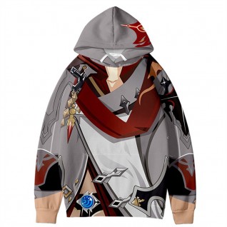 Tartaglia Streetwear Game Genshin Impact Hoodie
