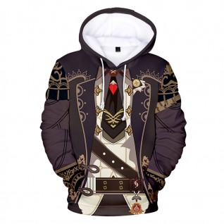Game Genshin Impact Streetwear Zhongli Hoodie