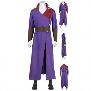 BG3 Gale Costumes Baldurs Gate Suit Purple Halloween Cosplay Outfit