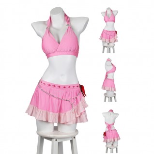 Aerith Gainsborough Halloween Cosplay Suit Final Fantasy VII Rebirth Swimsuit Costumes