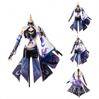 Acheron Halloween Cosplay Costume Game Honkai Star Rail Suit Dress