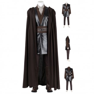 Anakin Skywalker Halloween Suit Star War Episode II Attack of the Clones Costume