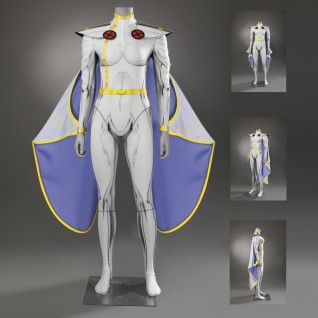 X-Men 97 Storm Costume Ororo Munroe Suit Women Halloween Cosplay Outfits