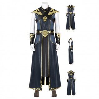 BG3 The Dark Urge Costumes Baldurs Gate 3 Suit Warlock Robe Cosplay Outfit