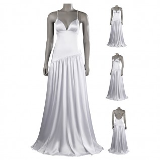 Gaga Cosplay Suit 2024 HQ Costumes Halloween White Dress