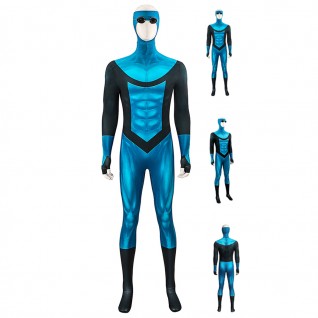 Mark Grayson Cosplay Jumpsuit Invincible 3 Halloween Printed Costumes Male Battle Suits