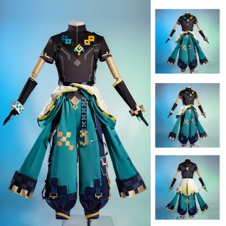 Kinich Male Cosplay Costume Game Genshin Impact Suits