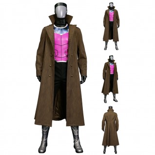Gambit Costumes Deadpool & Wolverine Suit Men Halloween Carnival Party Outfits