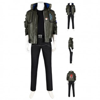 Cyberpunk V Male Cosplay Costumes Halloween Suit Couple Outfits