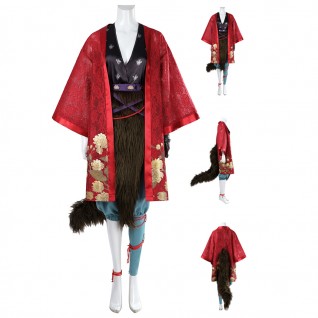 Black Kong Pingping Cosplay Costumes Game Suit Female Halloween Outfits