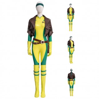 X-Men Anna Marie Costume Rogue Halloween Cosplay Suits