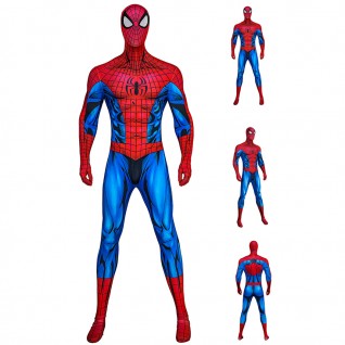 Spider-Man Cosplay Jumpsuit Comic Spider Man Costumes Printed Suit