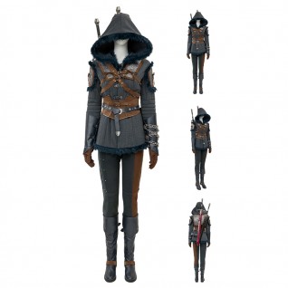 The Witcher 4 Ciri Costume Women Halloween Cosplay Outfit