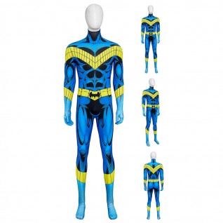 Robin Cosplay Jumpsuit New Titan NW Grayson Costumes Male Printed Suit