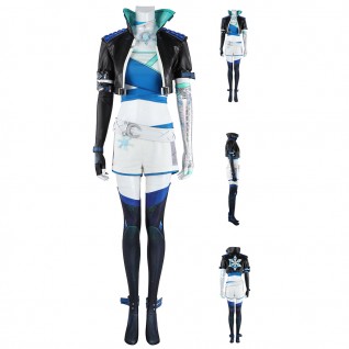 Luna Snow Suit Marvel Rivals Costume Women Halloween Cosplay Outfit