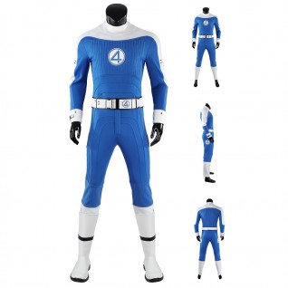 Ben Grimm Cosplay Costumes Fantastic 4 First Steps The Thing Suit Blue Halloween Outfit