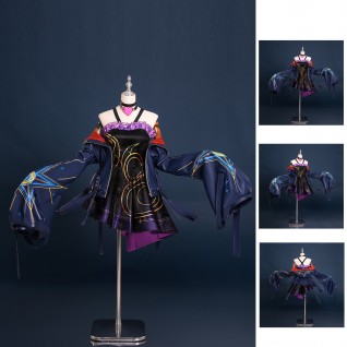 Honor of Kings Dyadia Costume Game Women Halloween Party Dress Cosplay Outfit