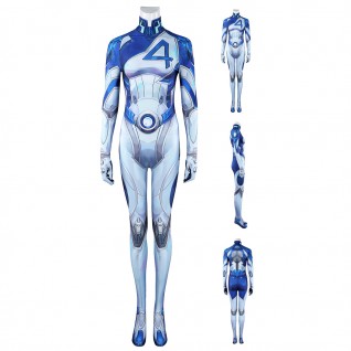 Marvel Rivals Jumpsuit The Fantastic 4 First Steps Invisible Woman Costume