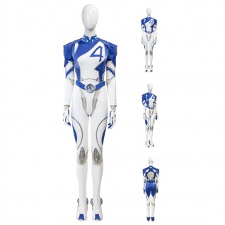 Invisible Woman Cosplay Costume Marvel Rivals Susan Storm Halloween Suits