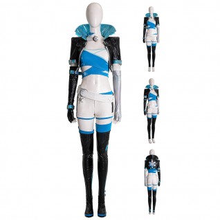 Luna Snow Cosplay Costume Marvel Rivals Suit Women Halloween Outfit