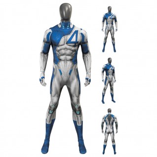 Mister Fantastic Cosplay Jumpsuit Marvel Rivals Costume Men Printed Suits
