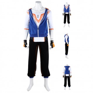 Fighter Ⅵ 6 Luke Costume SF6 Halloween Suit