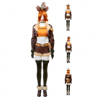 Marvel Rivals Squirrel Girl Costume Doreen Green Halloween Suit