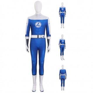 The Fantastic Four First Steps Human Torch Cosplay Jumpsuit Johnny Storm Halloween Suit
