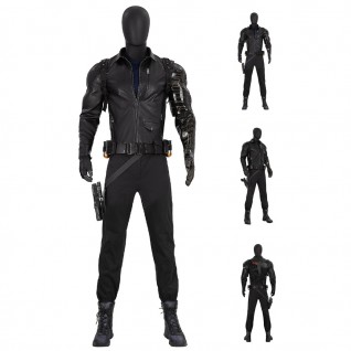 Thunderbolts Winter Soldier Costume Bucky Barnes Halloween Suit