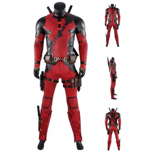 Deadpool 3 Costume Deadpool & Wolverine Suit Wade Wilson Red Outfits
