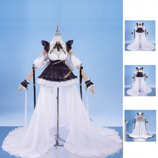 Azur Lane HMS Cheshire Costume Game Women Halloween Suit