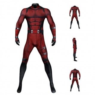 Daredevil Born Again Season 1 Jumpsuit Matthew Murdock Costumes Red Suit