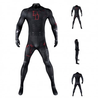 Daredevil Born Again Season 2 Black Suit Matthew Murdock Jumpsuit