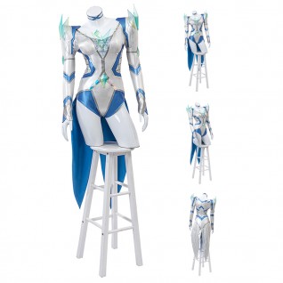 Marvel Rivals Emma Frost Costume The White Queen Halloween Suit
