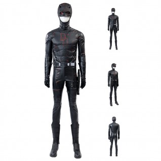 Daredevil 2025 Costume Matthew Murdock Black Suit