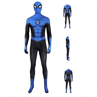 Spider Man 2 New Blue Suit Halloween Cosplay Costumes