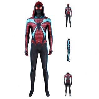 Spider Man 2 Evolved Cosplay Suit Miles Morales Costumes