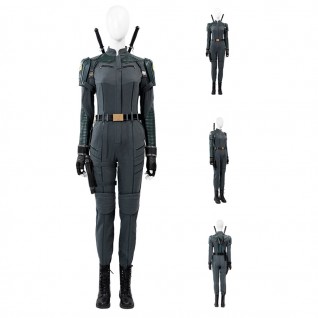 Thunderbolts Yelena Belova Costume Black Widow Halloween Cosplay Suit