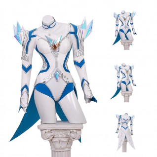 Marvel Rivals Emma Frost Costume White Queen Halloween Cosplay Suit