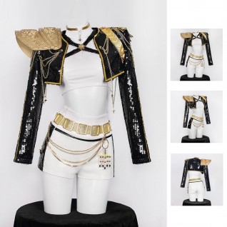 Rumi Costume KPop Demon Hunters Suit