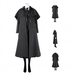 Addams Nevermore Academy Uniform Cosplay Suit The Addams Family Wednesday Costume