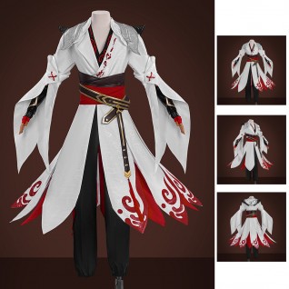 Honor of Kings Li Bai Costume Game Male Halloween Cosplay Suits