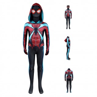Miles Morales Evolved Cosplay Suit Spider-Man 2 Costumes for Kids