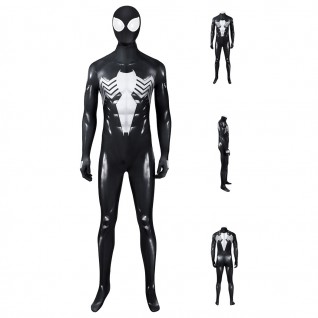 Spider-Man 2 Classic Cosplay Jumpsuit Peter Parker Costume Male Black Suit