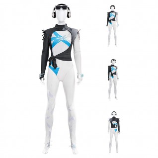 Marvel Rivals Luna Snow Costume Seol Hee Halloween Cosplay Suit