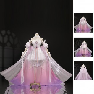 Genshin Impact Columbina Cosplay Costume Women Suit