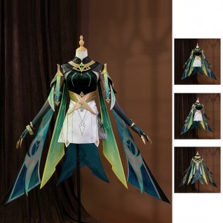 Genshin Impact Nefer Cosplay Costume Game Women Halloween Suit