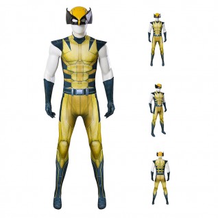 Wolverine Cosplay Jumpsuit Game Marvels Wolverine Costume