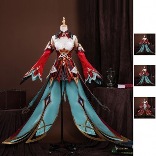 Genshin Impact Alice Cosplay Costume Female Suit